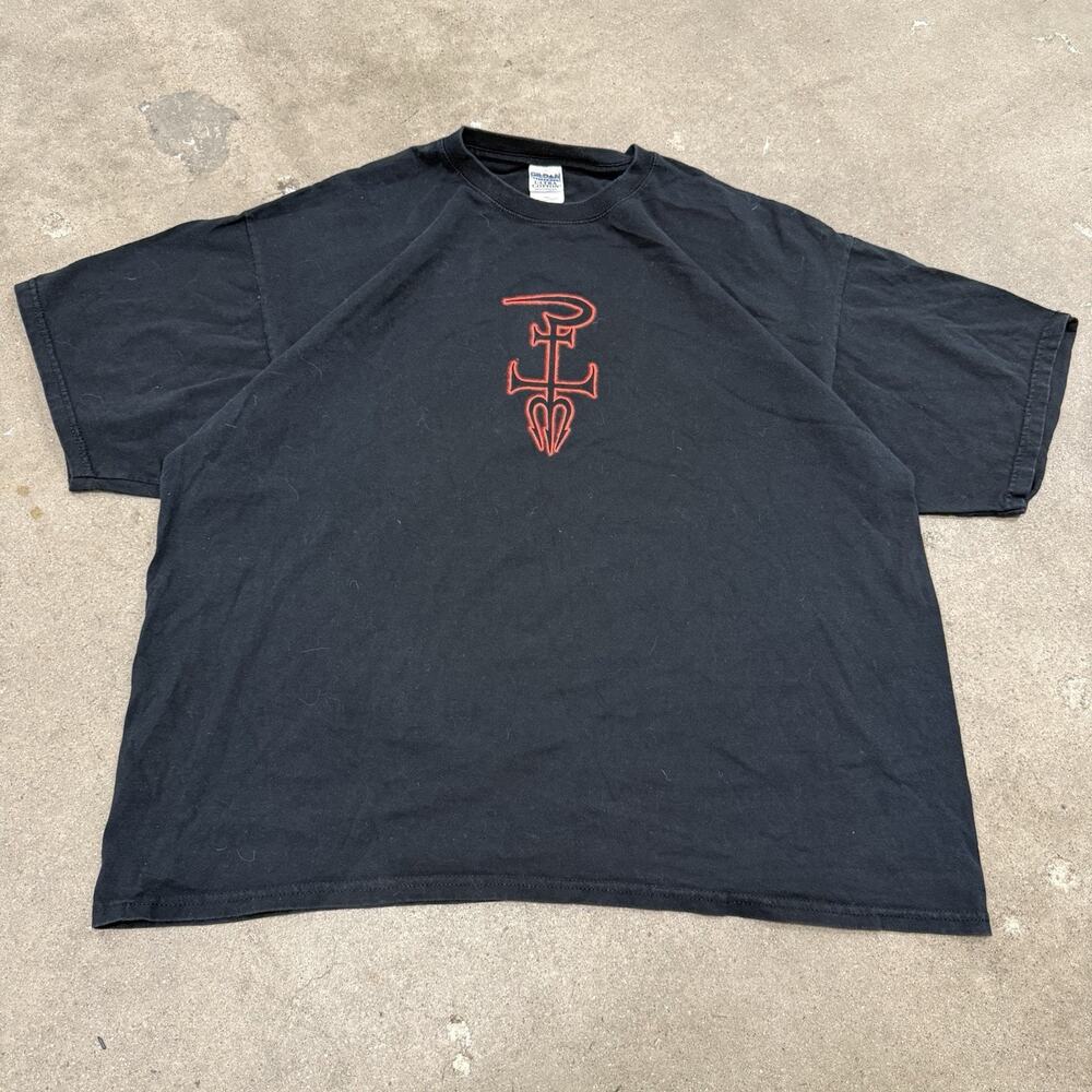 VINTAGE 00s EROTICIDE DEATH METAL BAND ROCK HORROR T SHIRT BLACK 2XL